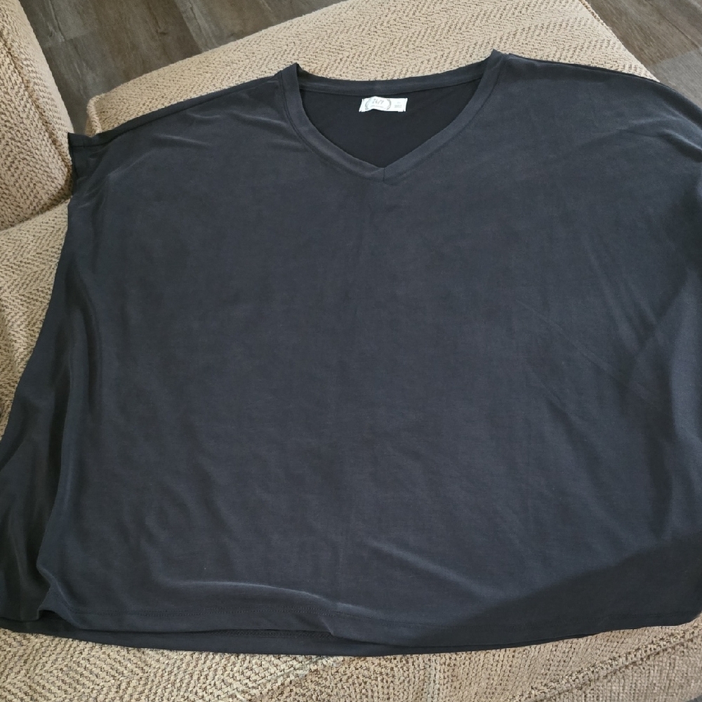 Maurices Charcoal V-Neck Top